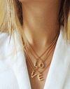 Alerta tendencia: Collares de letras