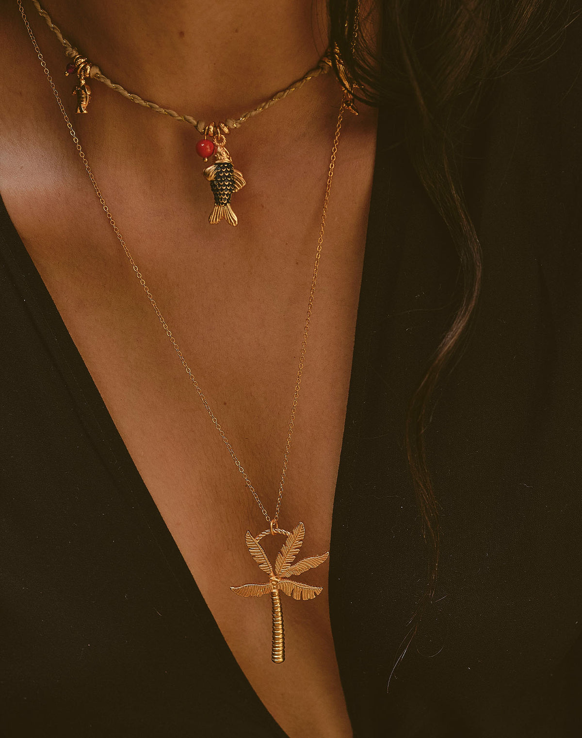 Set de 2 Collares Ocaso Tropical