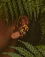 Set de 3 Earcuffs Arena Dorada