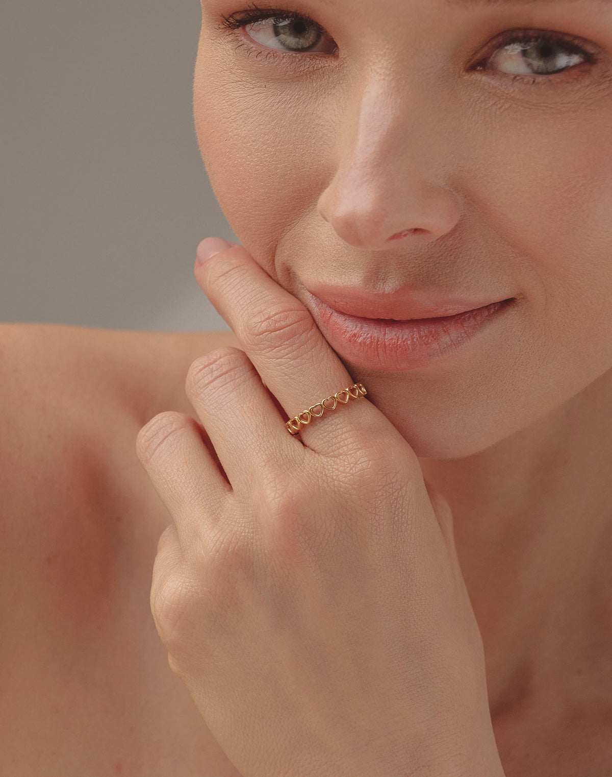 Anillo en Plata 925 Heartbeat Oro