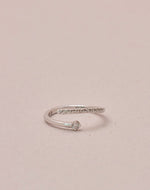 Anillo en Plata 925 Twist Crystal