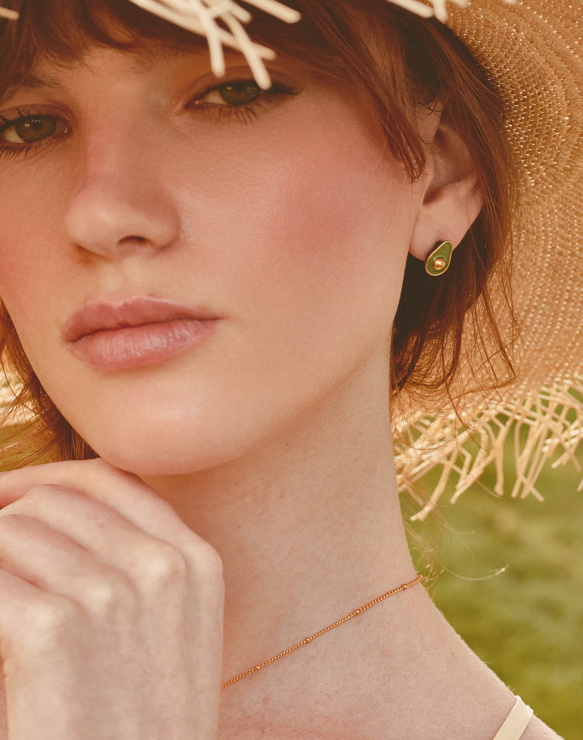 Aretes Aguacate