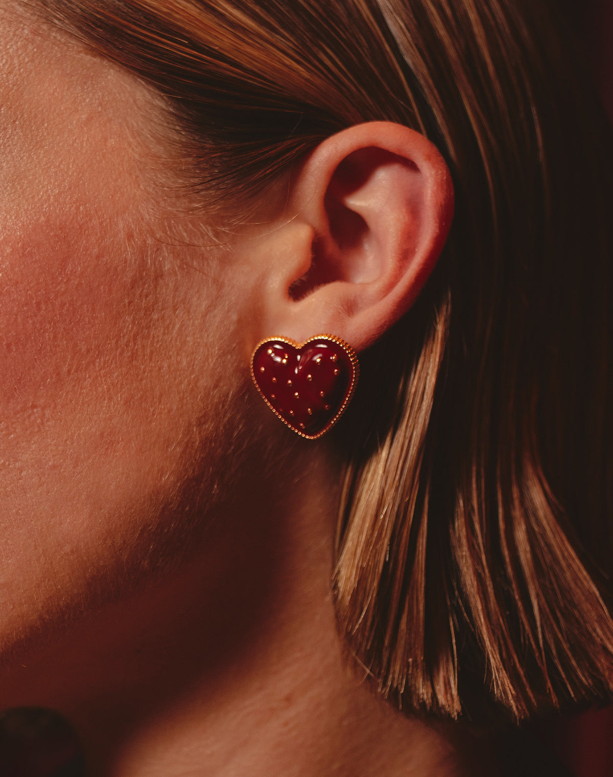 Aretes Corazones
