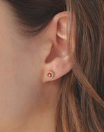 Aretes Cristal Cherry