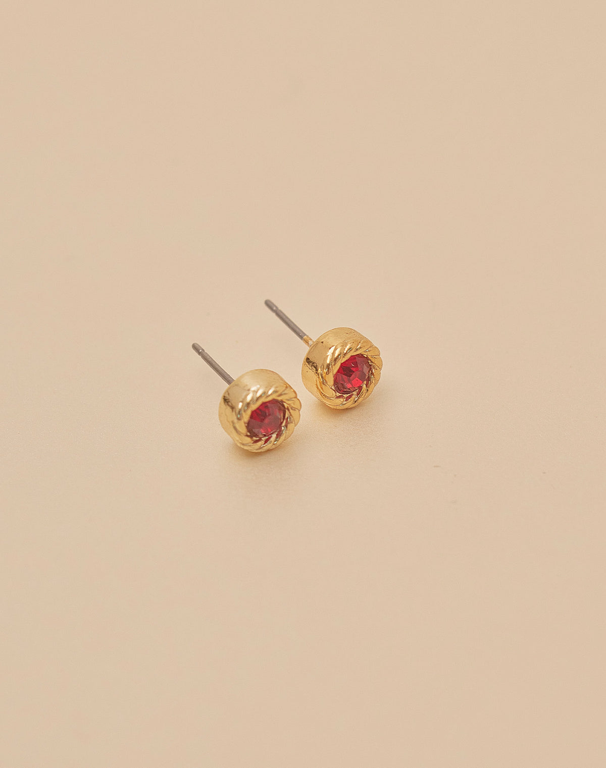 Aretes Cristal Cherry