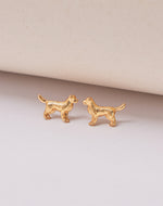 Aretes Golden Retriever