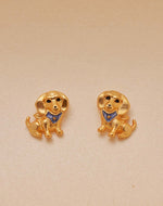 Aretes Perro Salchicha Pañoleta