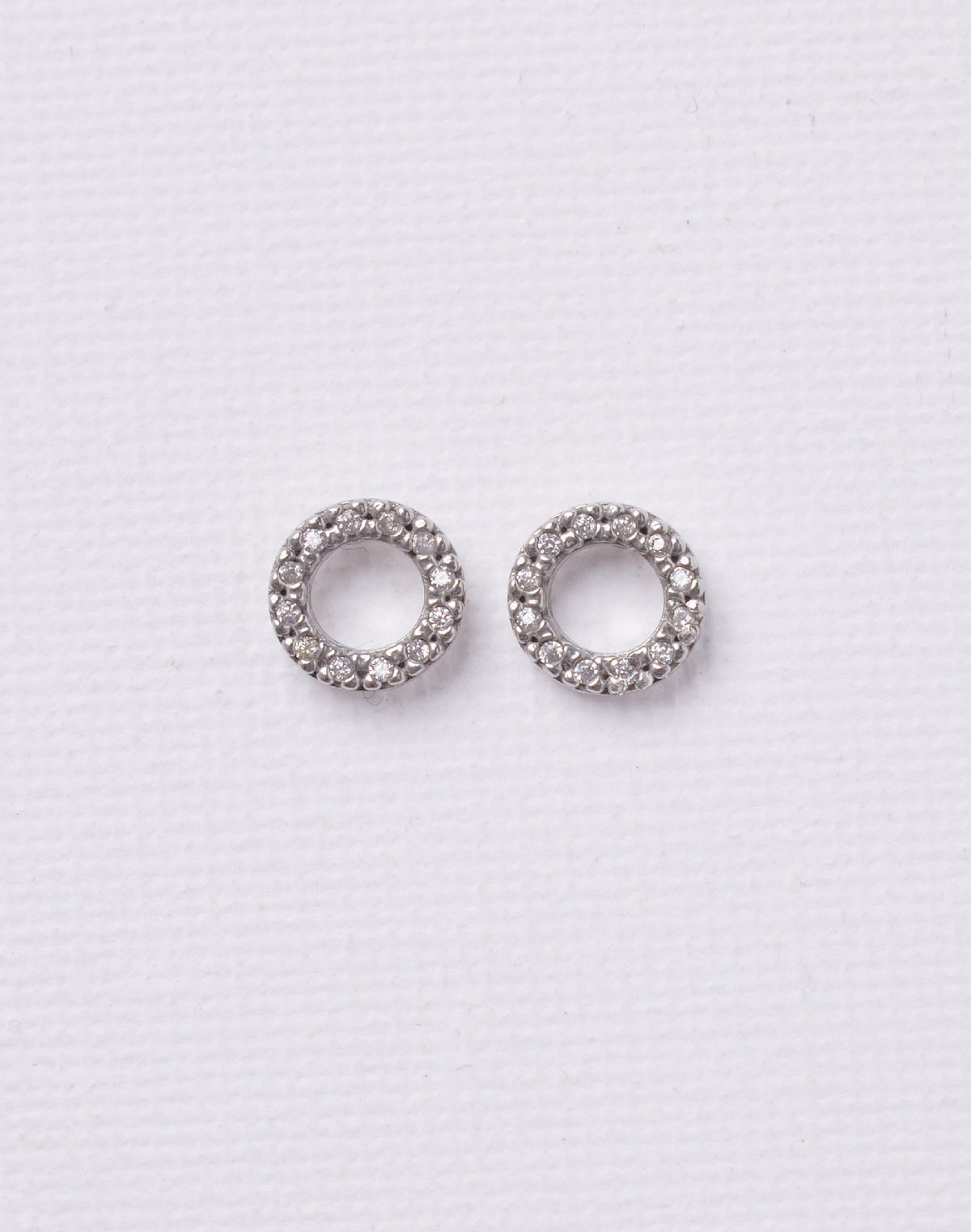 Aretes en Plata 925 Aro Clear
