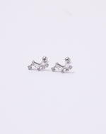 Aretes en Plata 925 Constelación Clear