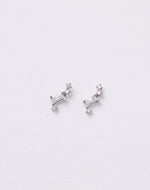 Aretes en Plata 925 Constelación Clear