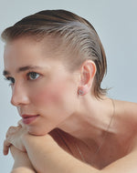 Aretes en Plata 925 Corazón Clear