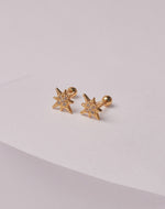 Aretes en Plata 925 Destello Clear