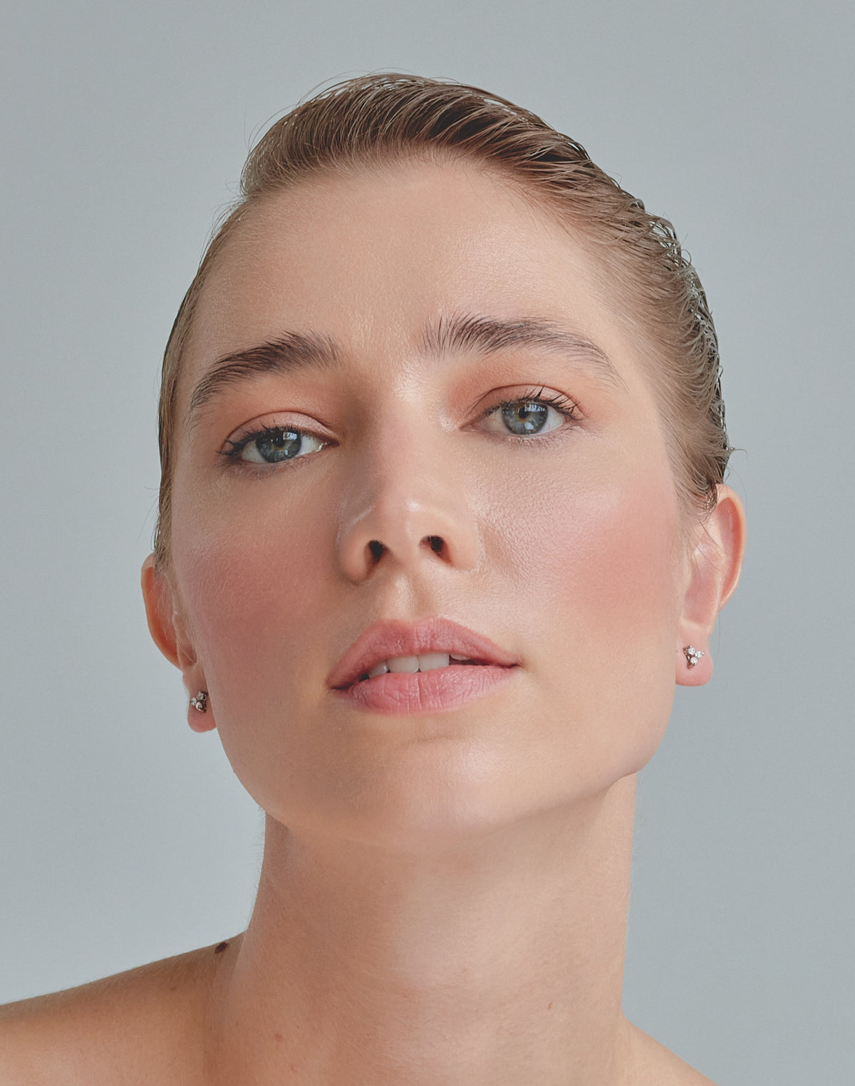 Aretes en Plata 925 Triada Clear