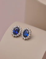 Aretes en Plata 925 Zircón Montana Fancy