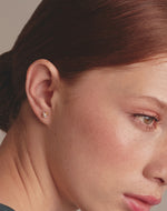 Aretes en Plata Zircones Clear