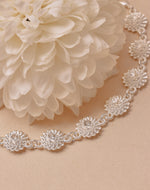 Choker + Aretes Crisantemo