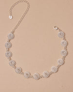 Choker + Aretes Crisantemo