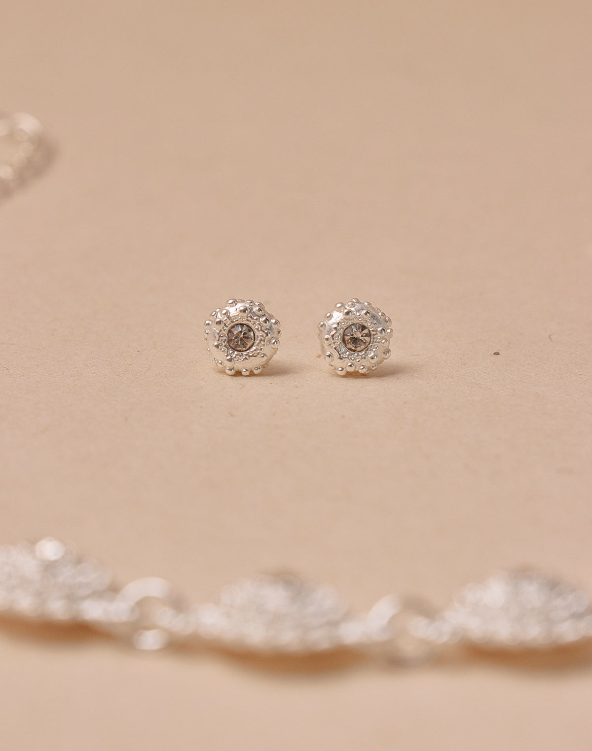 Choker + Aretes Crisantemo