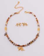 Collar + Aretes Ciudad Perdida