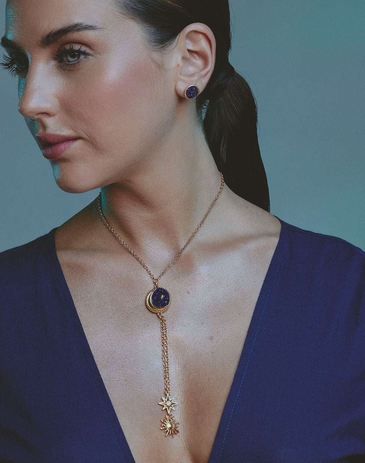 Collar + Aretes Eclipse