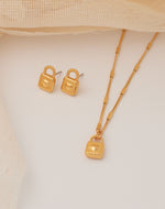 Collar + Aretes Lucca