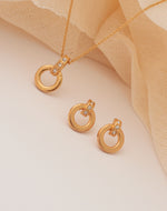 Collar + Aretes Lyon