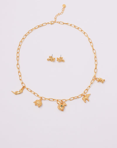 Collar + Aretes Minca