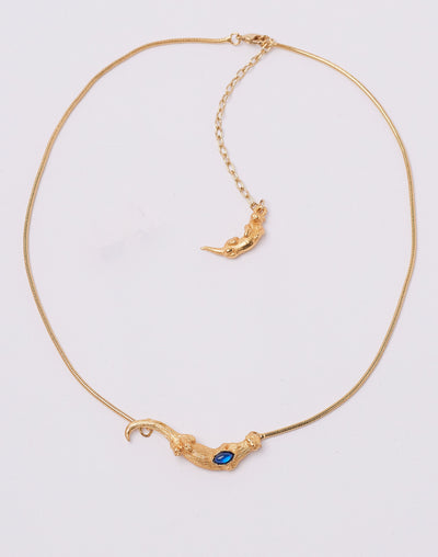 Collar + Aretes Río Vivo