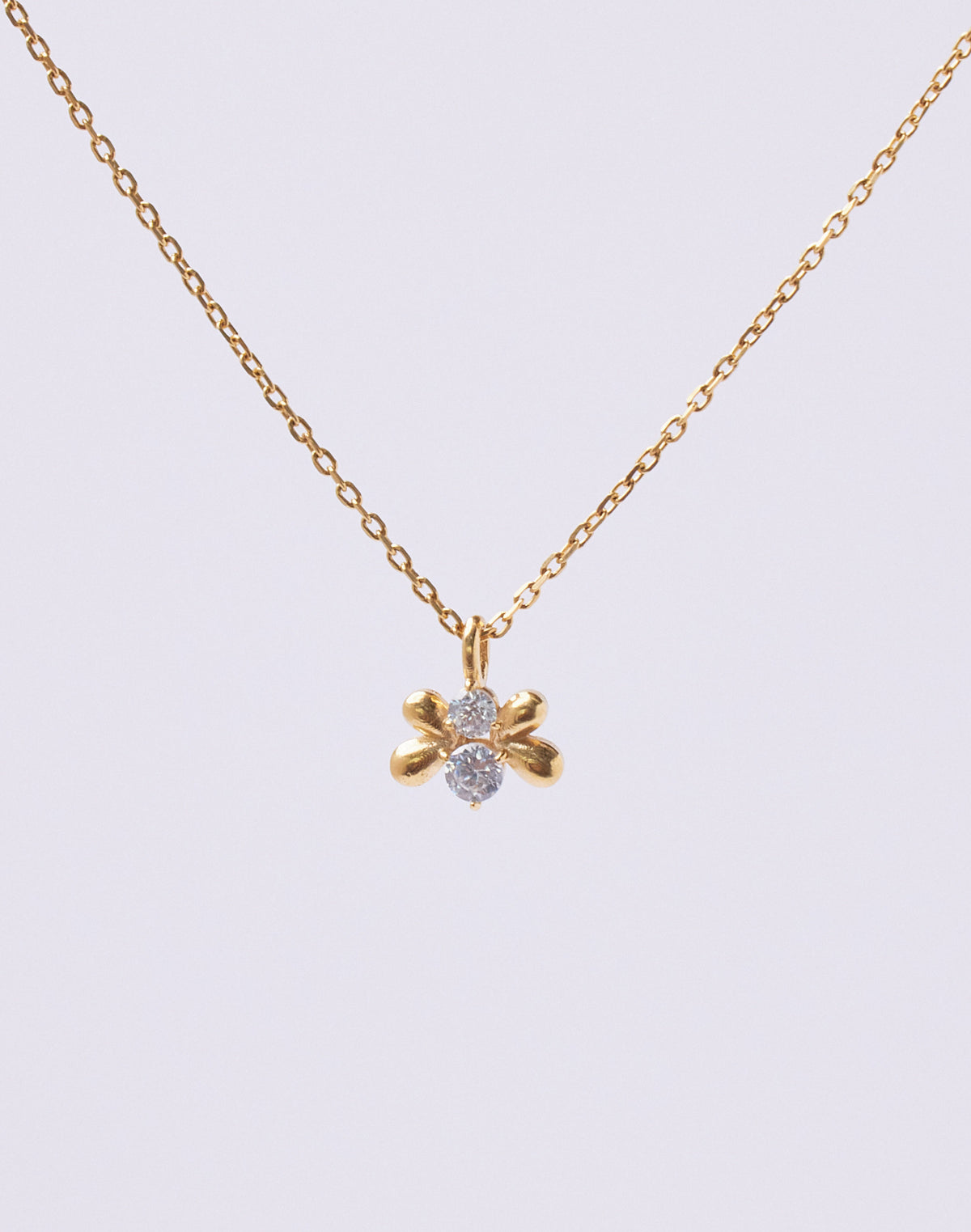 Collar en Plata 925 Abeja Clear