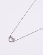 Collar en Plata 925 Corazón Clear