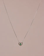 Collar en Plata 925 Zircón Emerald Love