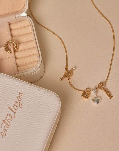 Joyero + Collar + Candongas + Earcuff