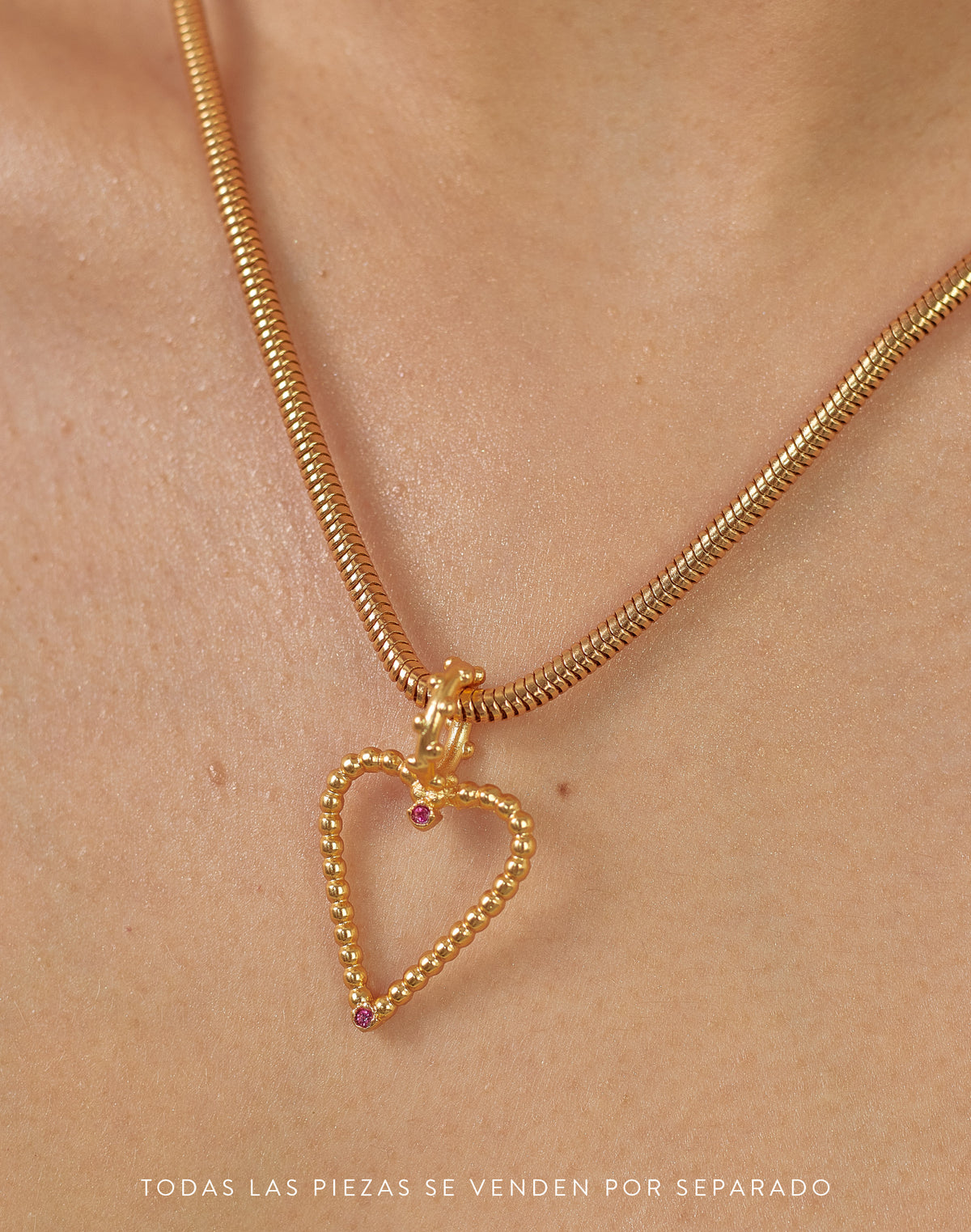 Maxi Charm Corazón Entorchado