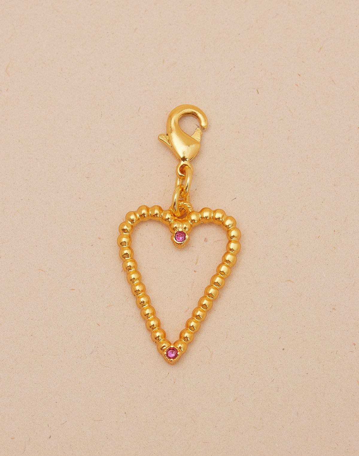 Mini Charm Corazón Entorchado