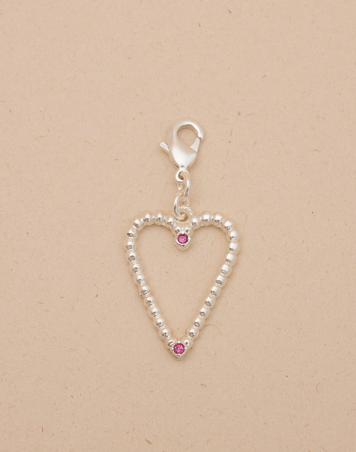Mini Charm Corazón Entorchado