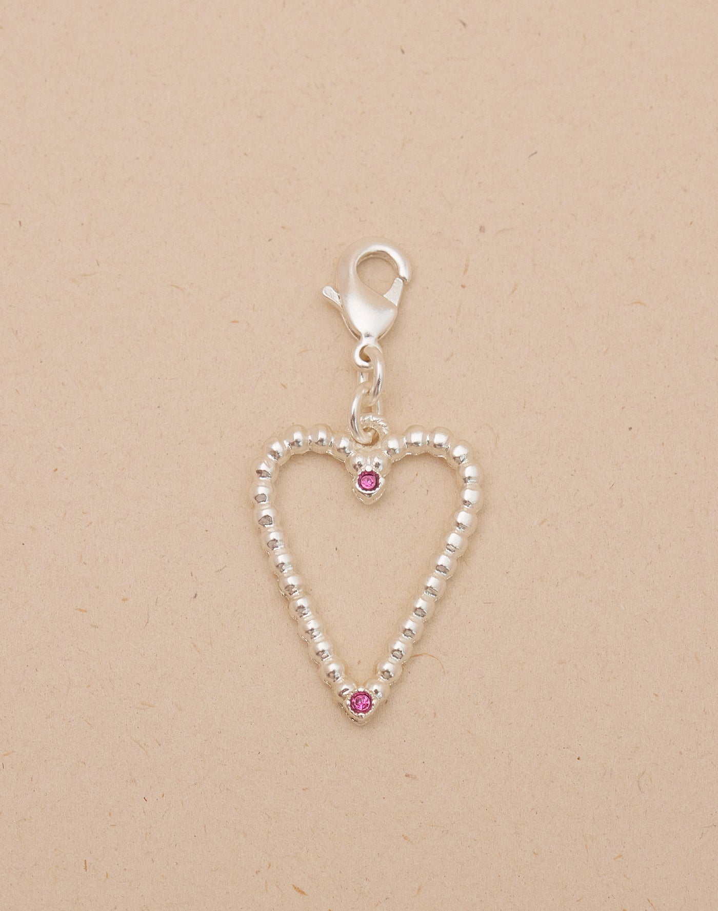 Mini Charm Corazón Entorchado
