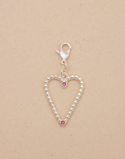 Mini Charm Corazón Entorchado