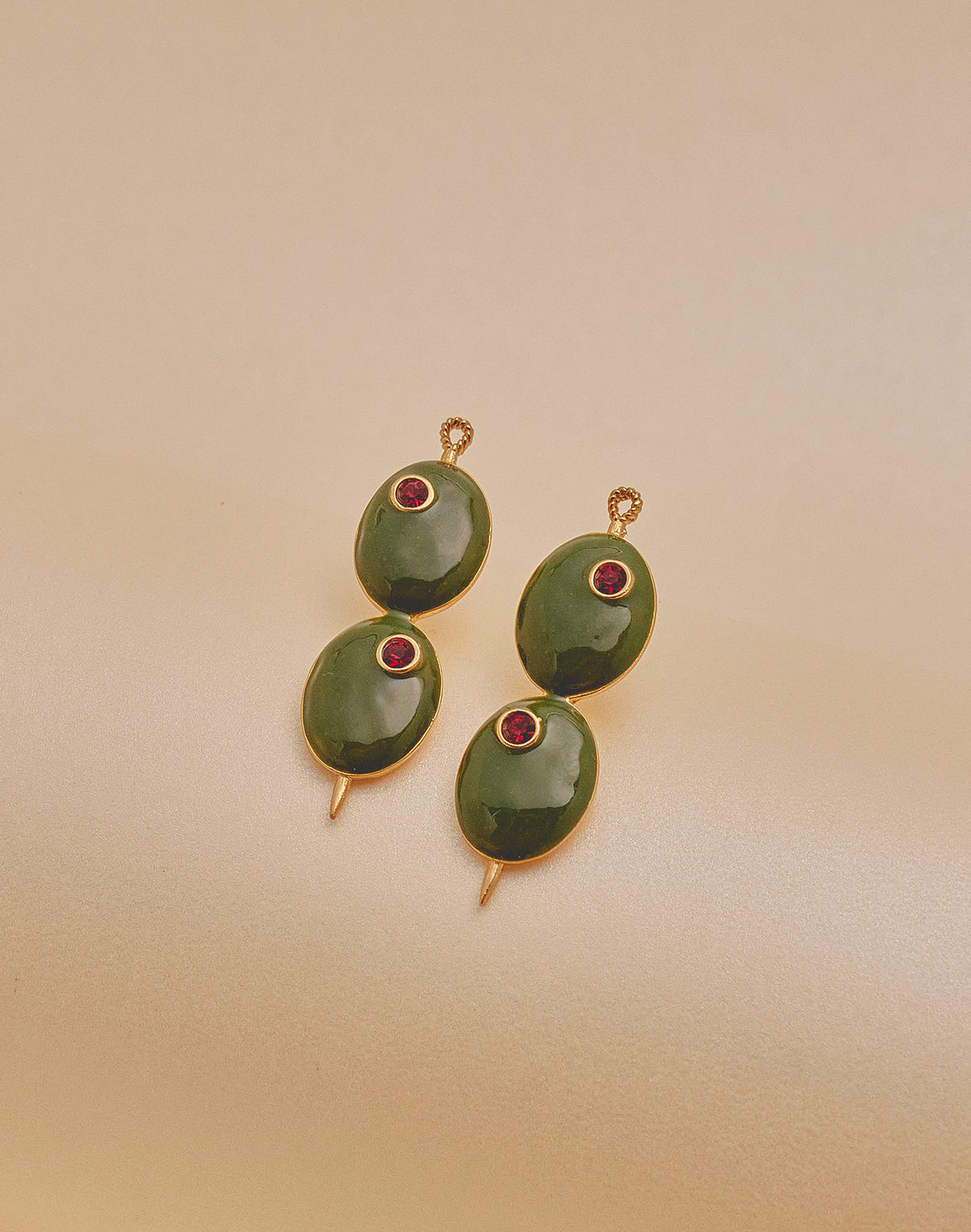 Pendientes Oliva