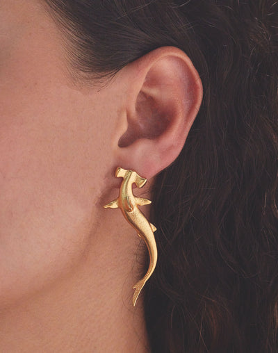 Pendientes Tiburón