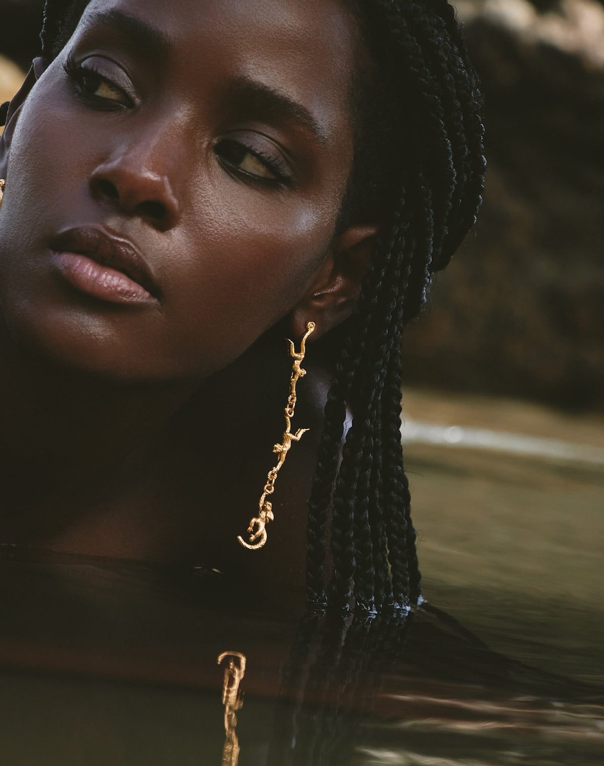 Pendientes Tití del Manglar