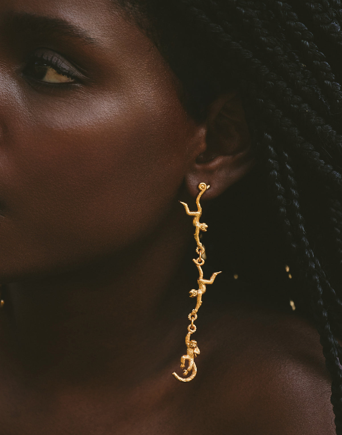 Pendientes Tití del Manglar