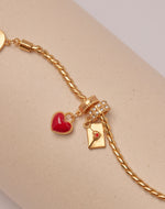 Pulsera de Charms Carta de Amor