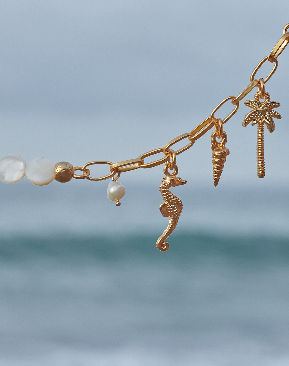 Pulsera de Charms Nacar