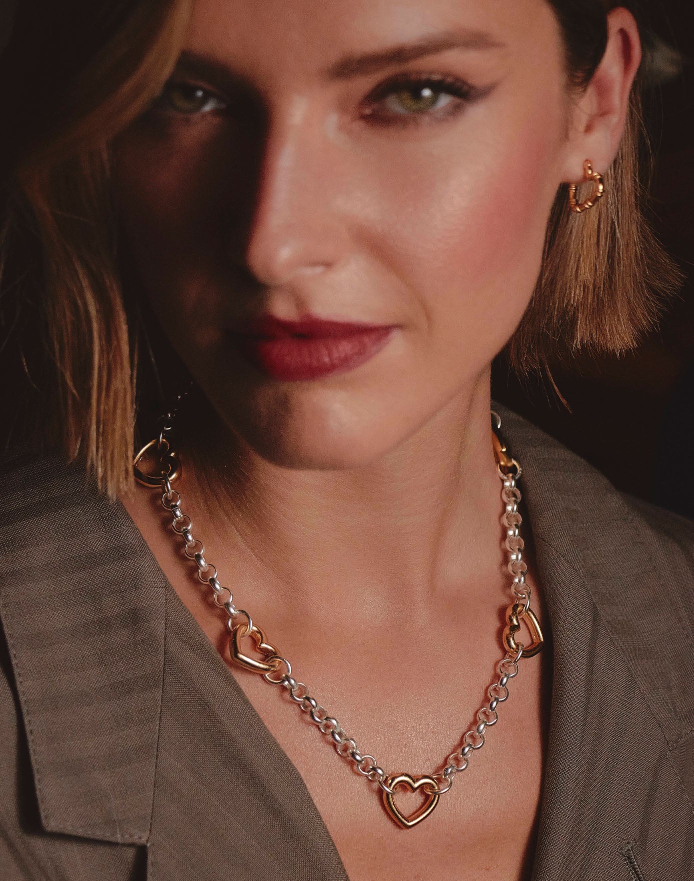 Set Collar + Aretes Connected