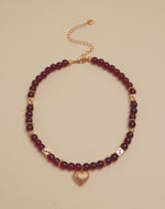 Set Collar + Aretes Love Game