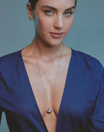 Set Collar + Aretes Saturno