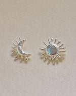 Set Collar + Aretes Sol y Luna