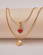Set de 2 Collares Carta de Amor