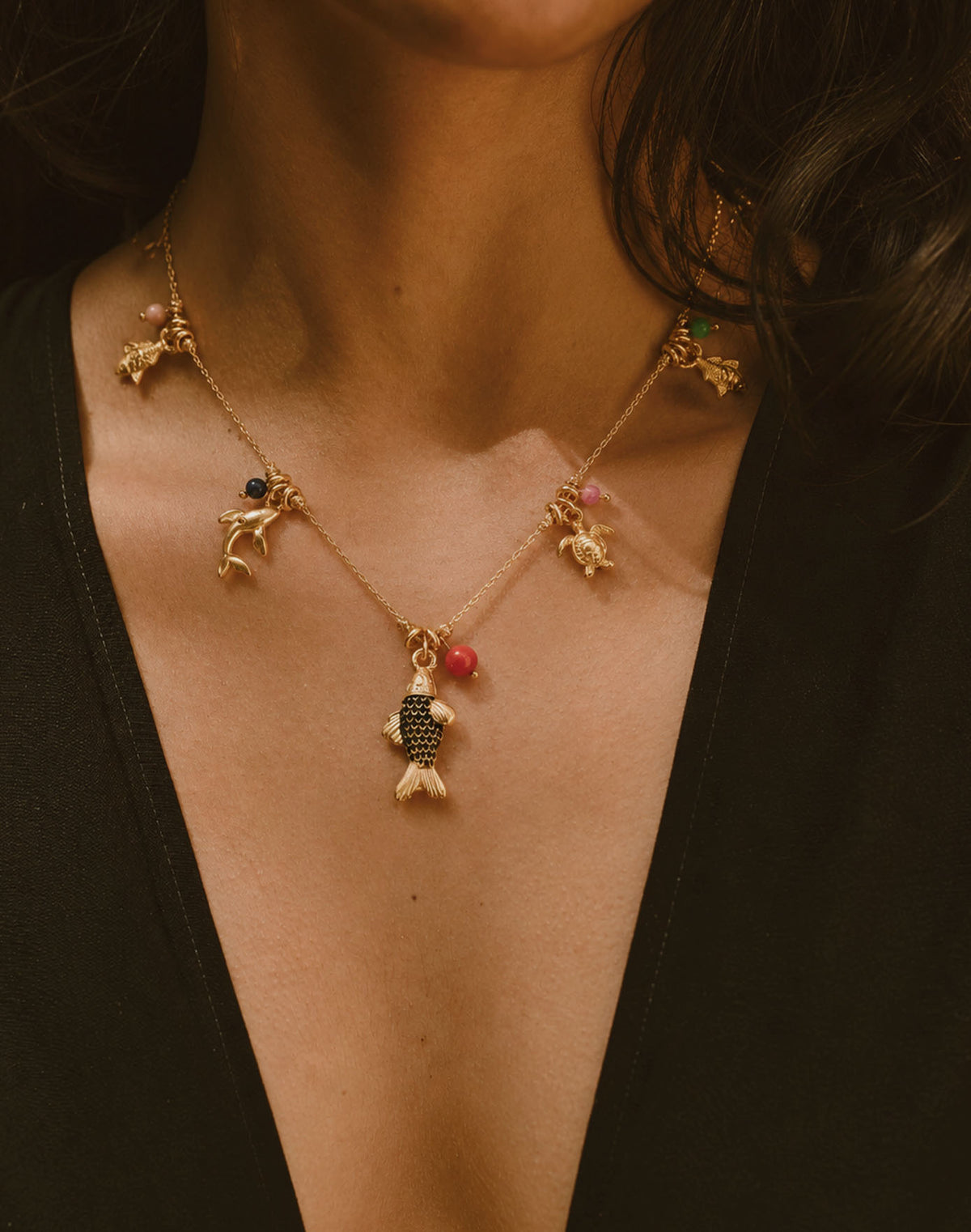 Set de 2 Collares Hora Dorada