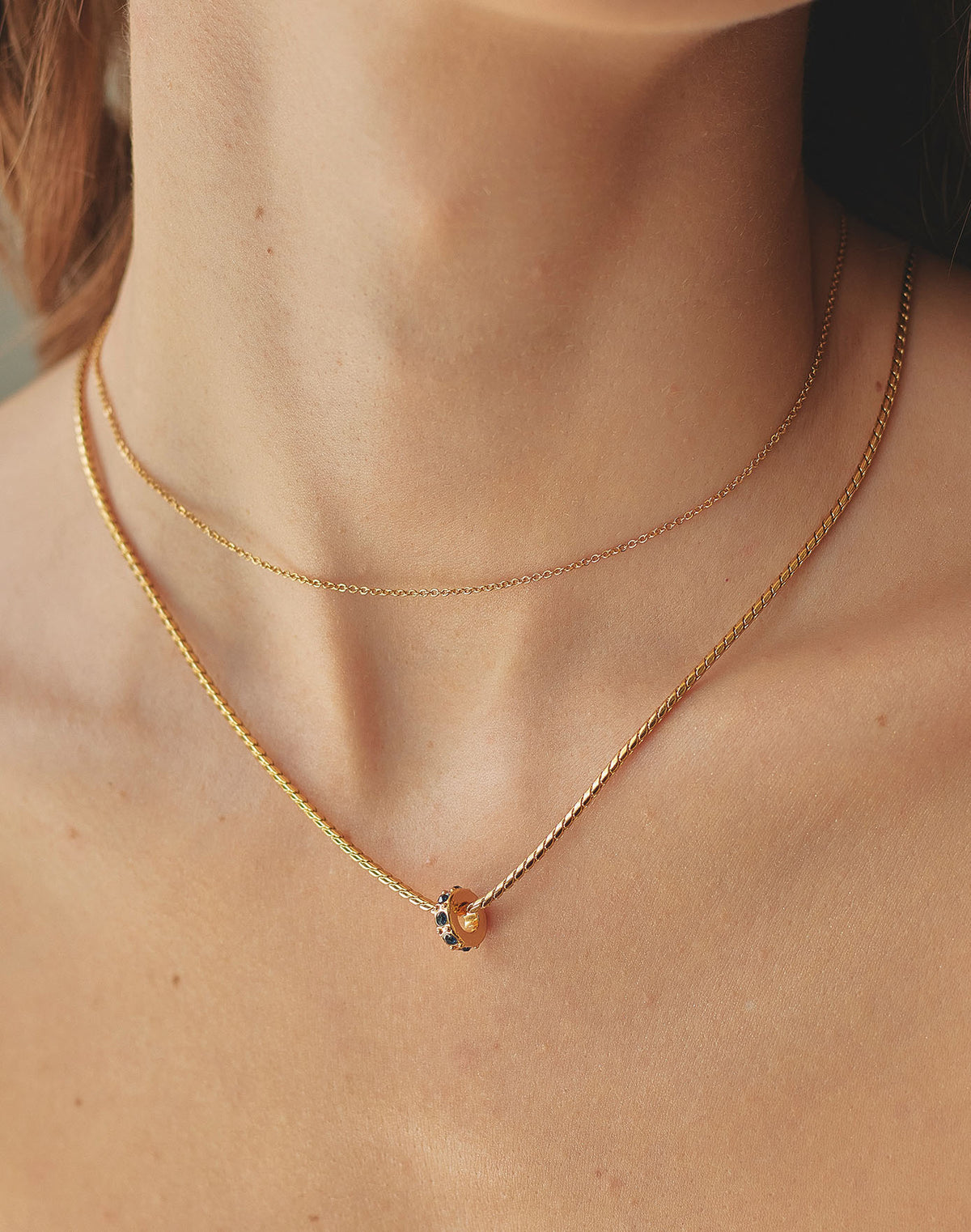 Set de 2 Collares Mar Azul